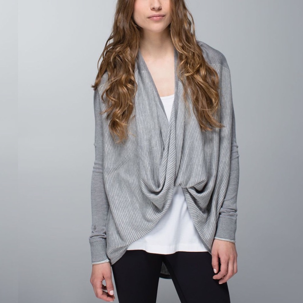 Lululemon Iconic Sweater Wrap Sz 8